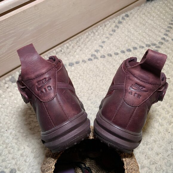Nike Lunar Force 1 Flyknit Workboot Deep Burgundy, 8 EUC - Picture 10 of 13
